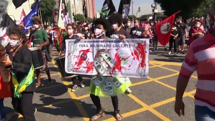 Mass protests against Bolsonaro held across Brazil after court decision