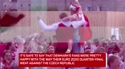 Denmark fans revelling in Euros success