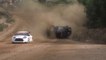RX Portugal 2021 Q1 Race 1 Ortfeldt Massive Crash Rolls
