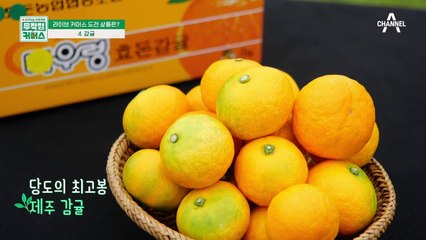 맛있는 감귤을 고르는 방법은?