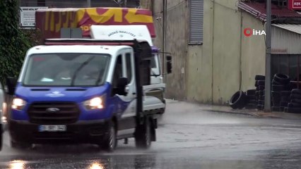 Ordu’da sağanak yağış etkili oldu