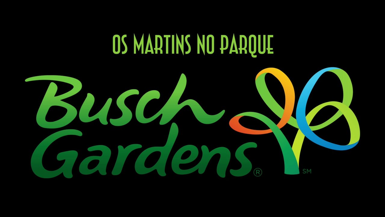 Os Martins no parque Busch Gardens em Tampa - EMVB - Emerson Martins Video Blog 2016