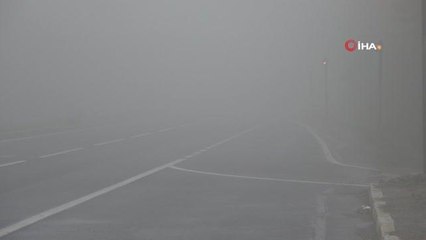Bolu Dağı'nda sağanak ve sis etkili oluyor