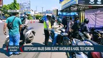 PPKM Darurat, Jalur Utama Keluar - Masuk Kota Cirebon Dijaga Ketat