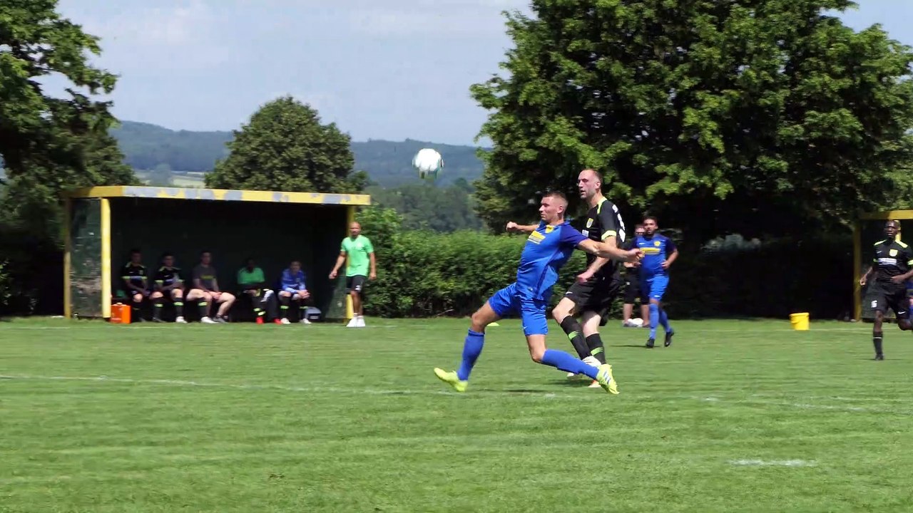 Traumtor von Nikolai Schubert (Niedernjesa) im Test gegen Rosdorf