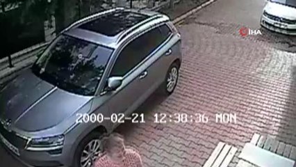 Son dakika haberi! Pes dedirten olay kamerada: Komşusuna ait otomobili defalarca çizdi