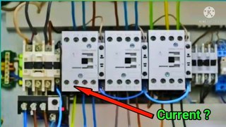 Calculate the current rating of contactors of star delta starter | Electrical