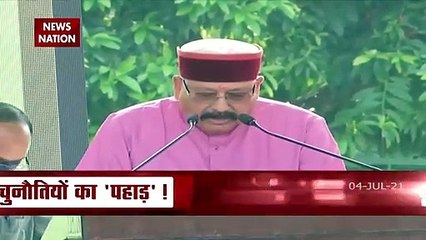 सतपाल महाराज ने उत्तराखंड के मंत्री के रूप में शपथ ग्रहण किया
