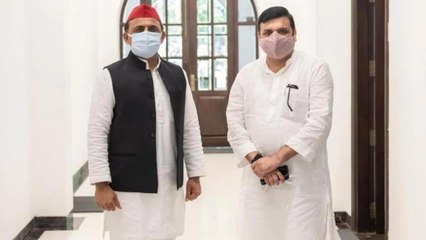 New equations in UP! Sanjay Singh met Akhilesh Yadav