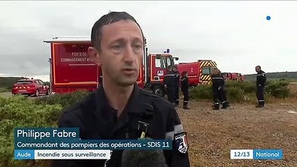 Aude : l'incendie est fixé mais toujours sous surveillance
