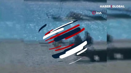 Ölüdeniz'de tur teknesi böyle battı! Kaptan gözaltına alındı