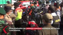 Warga Ngotot Ingin Lewati Penyekatan PPKM Darurat di Jakarta