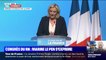 Marine Le Pen réélue présidente du RN: "Cela fait de moi la candidate de notre famille politique à l'élection présidentielle"