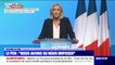 Marine Le Pen sur la présidentielle: "Cette victoire, nous allons la chercher"