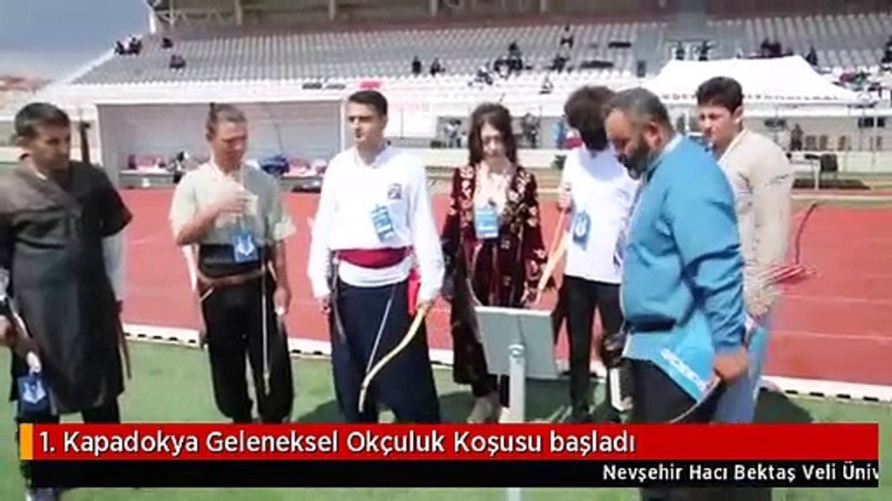 1. Kapadokya Geleneksel Okçuluk Koşusu başladı