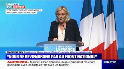 Marine Le Pen: Le pacte européen sur la migration et l'asile est un "potentiel pacte de submersion"