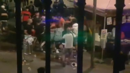 Brutal agresión a un joven durante la Fiesta Mayor de la localidad barcelonesa de Terrassa