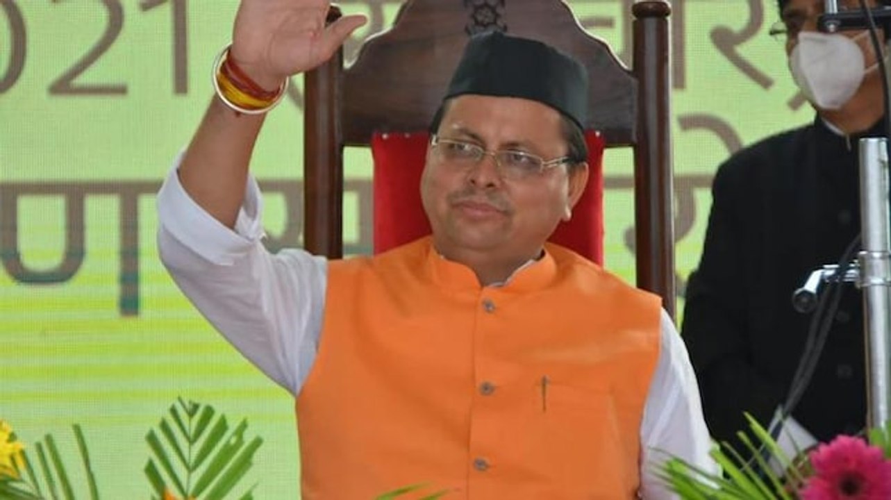 Watch: BJP MLA Pushkar Singh Dhami becomes youn...
