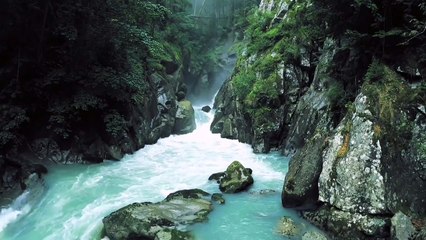 Relaxing Music with natural waterfall Sounds - Waterfall HD