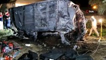 Van'ın Muradiye İlçesi'nde kaçak mülteci taşıyan minibüsün kaza yapması sonucu çok sayıda yaralı ve ölü olduğu belirtildi