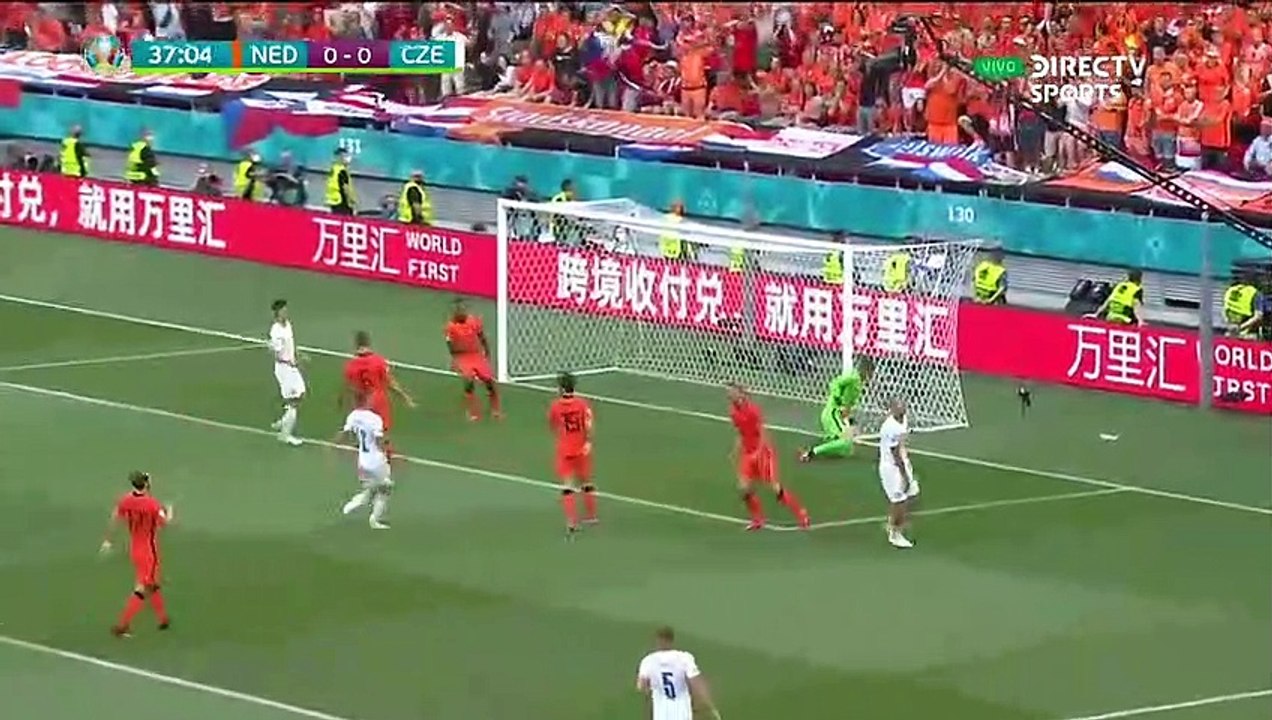 PAÍSES BAJOS 0-2 REPUBLICA CHECA OCTAVOS DE FINAL 27/06/2021 #UEFAEURO2020 GOLES ULTRA HD