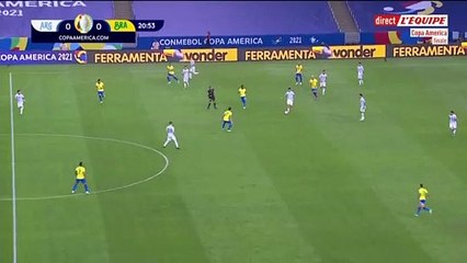 Angel Di Maria Goal - Argentina vs Brazil 1-0 10/07/2021
