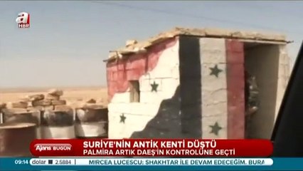 Suriye'nin antik kenti düştü