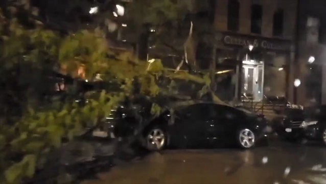 Thunderstorms pound the Midwest, leaving widespread damage