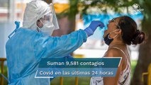 México suma 9 mil 581 casos nuevos y 232 muertes por Covid-19