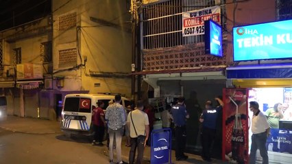 Gece yarısı bir iş yerine atılan EYP paniğe neden oldu