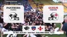 Panthers - Guelfi 55-20, gli highligths della semifinale