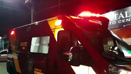 Batida entre carros deixa idoso de 72 anos ferido no Bairro Cascavel Velho