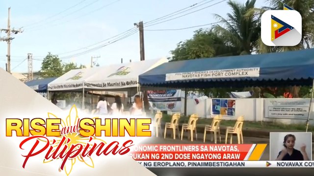Tinatayang 400 economic frontliners sa Navotas, nakatakdang turukan ng 2nd dose ngayong araw