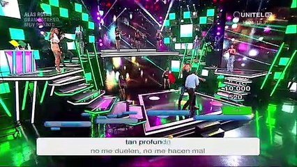 Tremenda presentación de canto de Ernesto Moreno