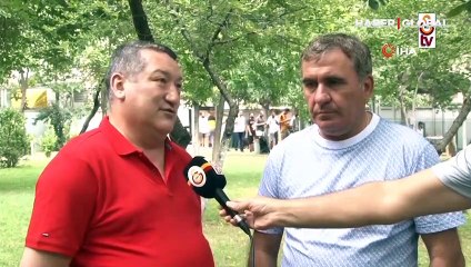 Gheorghe Hagi ve Gheorghe Popescu'dan Galatasaray'a ziyaret