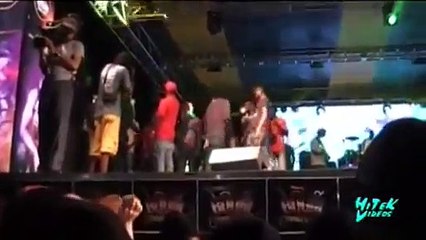 sizzla ,Pop caan, idonia , tetlon @ Boom Ghetto Splash