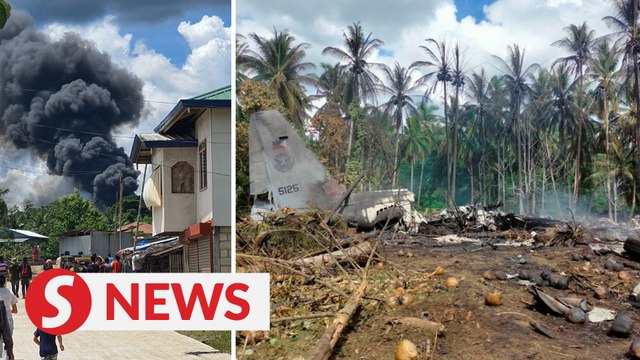 At least 45 killed in Philippine Air Force plane crash