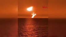 Son dakika haberleri: Hazar Denizi'nde şiddetli patlama endişe yarattı