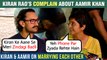 When Aamir Khan & Kiran Rao Revealed Why They Married Each Other | Bad Habits Of Aamir Khan