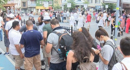 Kısıtlamasız ilk pazarda dehşete düşüren görüntüler