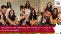 [In Video] Rithvik Dhanjani & Surbhi Jyoti are in a mood to party, see what they are doing