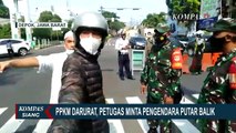 Hari Kerja Pertama di Masa PPKM Darurat, Pos Penyekatan Kalimalang Dipadati Kendaraan Menuju DKI