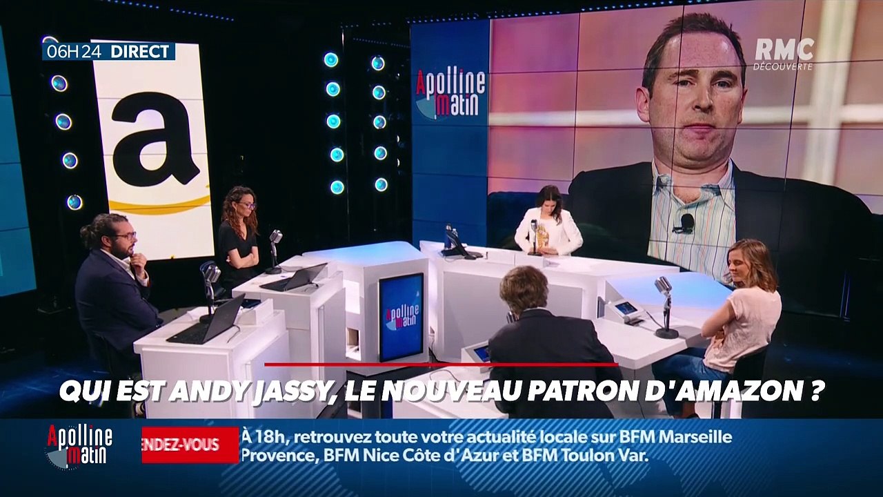 Le portrait de Poinca : Qui est Andy Jassy, le nouveau patron d'Amazon ? - 05/07