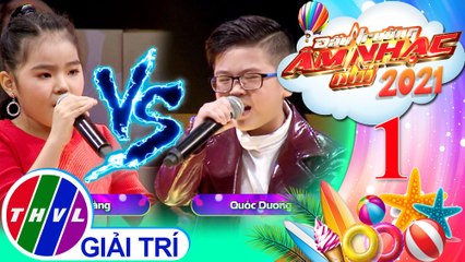 Đấu trường âm nhạc nhí Mùa 3 - Tập 1: Sắc màu - Minh Hằng, Quốc Dương