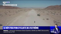 Le cycliste Steven Le Hyaric ambitionne de de traverser six déserts en six mois pour montrer les conséquences du dérèglement climatique
