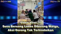 Video Viral..!! Aksi Dorong Tak Terhindarkan, Susu Beruang Ludes Diborong Warga | SisiJabar.com