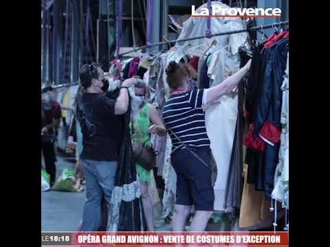 Opéra Grand Avignon : Vente de costumes d'exception
