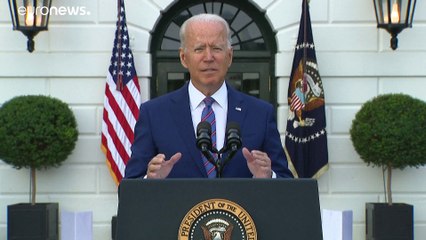 بايدن في احتفالات عيد الاستقلال: كورونا لم يُهزم بعد