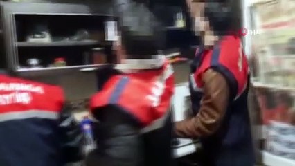 Yabancı uyruklu zehir tacirine jandarma darbesi