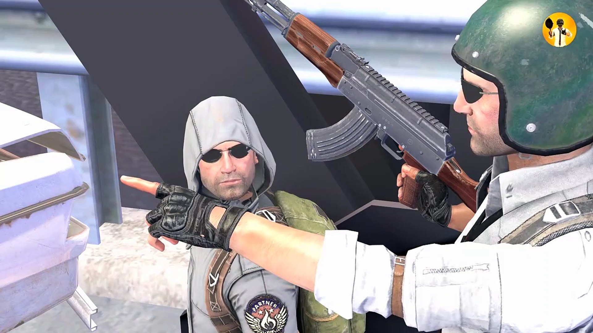 ⁣Pubg Animation - BRIDGE CAMPING (SFM ANIMATION)